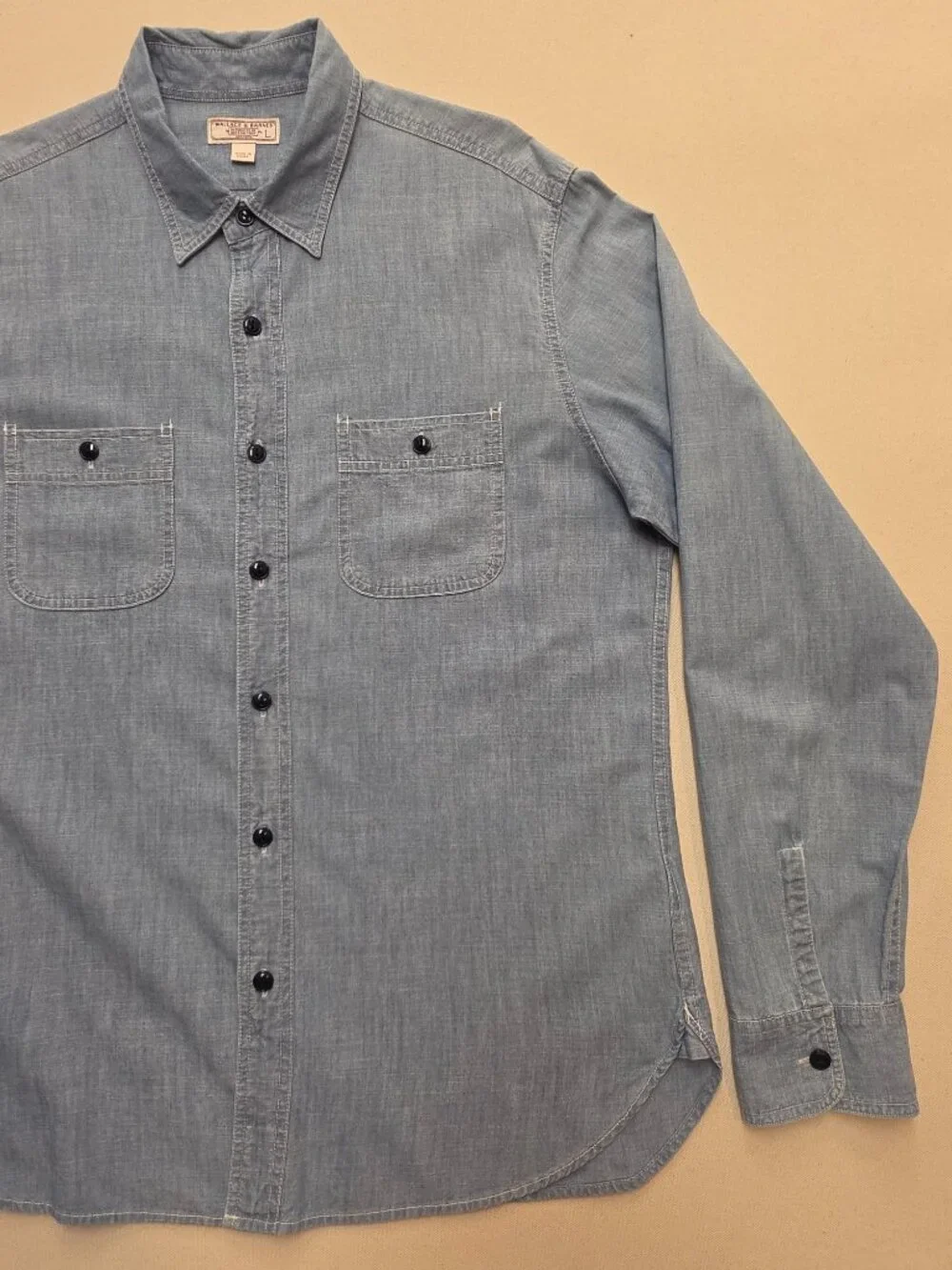 Wallace and Barnes Denim Shirt L